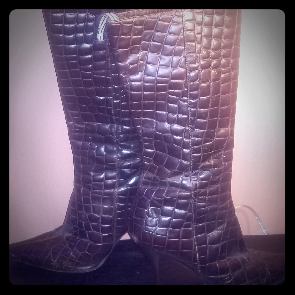 Brown Stiletto  Boots